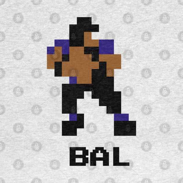 8-Bit Quarterback - Baltimore by The Pixel League